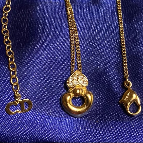Christian Dior  CD Crystal Necklace - Picture 7 of 10